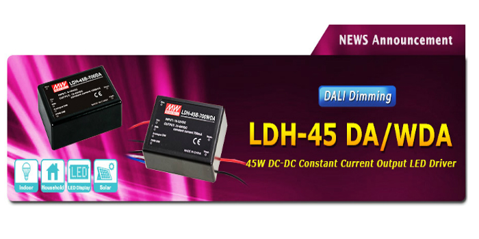 Convertidor en corriente constante para LED con función DALI