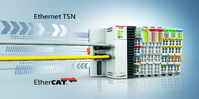 Conexión sencilla de EtherCAT a redes TSN