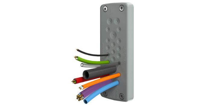 Sistema compacto de paso de cables universal KES para una densidad máxima de empaquetadura