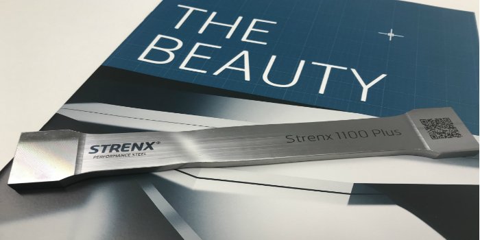 SSAB presenta Strenx® 1100 Plus, un acero diseñado para fabricar equipos más resistentes y ligeros