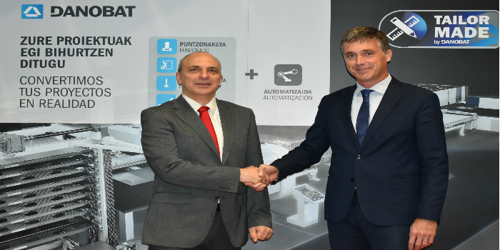 Lantek firma un acuerdo con DANOBATGROUP para que incorpore su software en sus líneas de corte láser de bobina de forma global