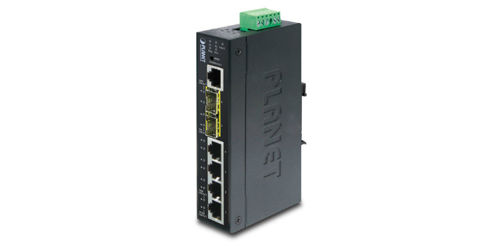 Switch Ethernet gestionado L2+ con formato compacto para entornos industriales