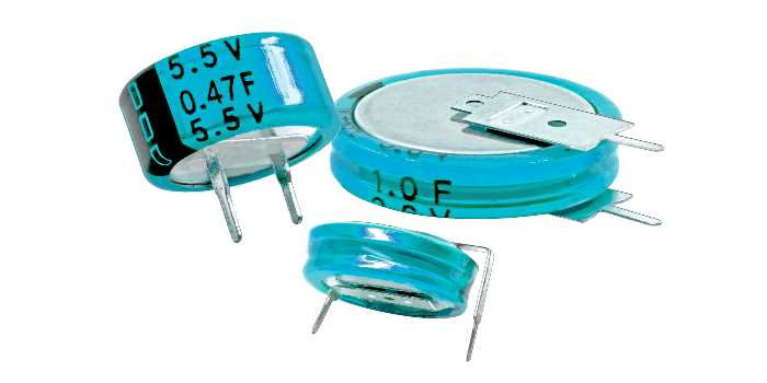 Supercondensadores de doble capa con formato de pila de botón