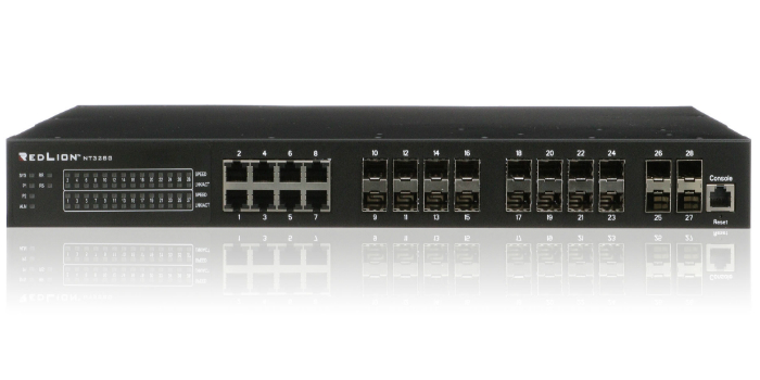 Red Lion apresenta Switch Ethernet Gigabit de Camada 3