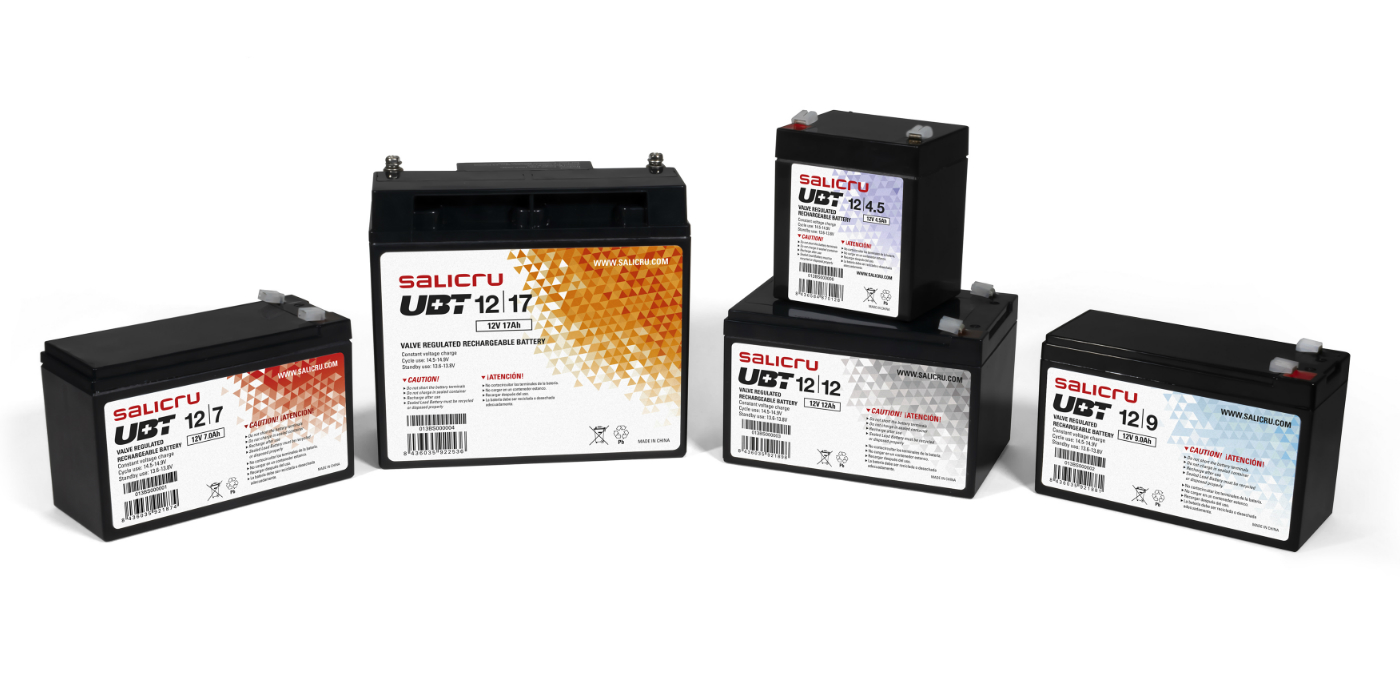 Salicru introduce cambios en su gama de baterías UBT
