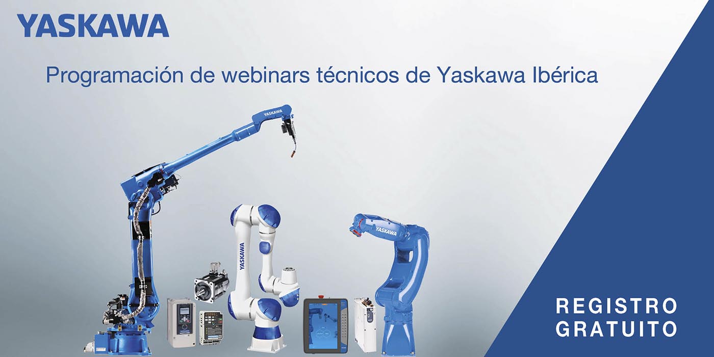Yaskawa Ibérica ofrece formación gratuita con un extenso programa de webinars técnicos