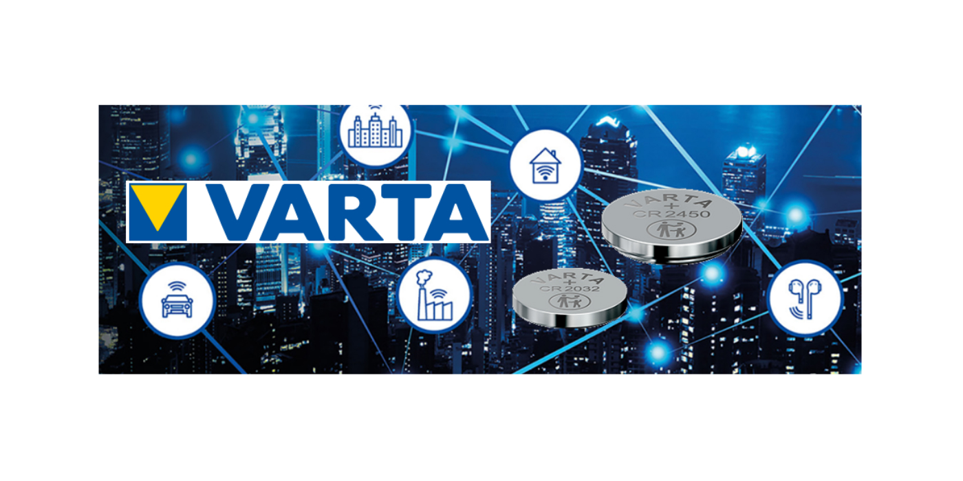 RC Microelectrónica es distribuidor para España y Portugal de VARTA Microbattery GmbH.