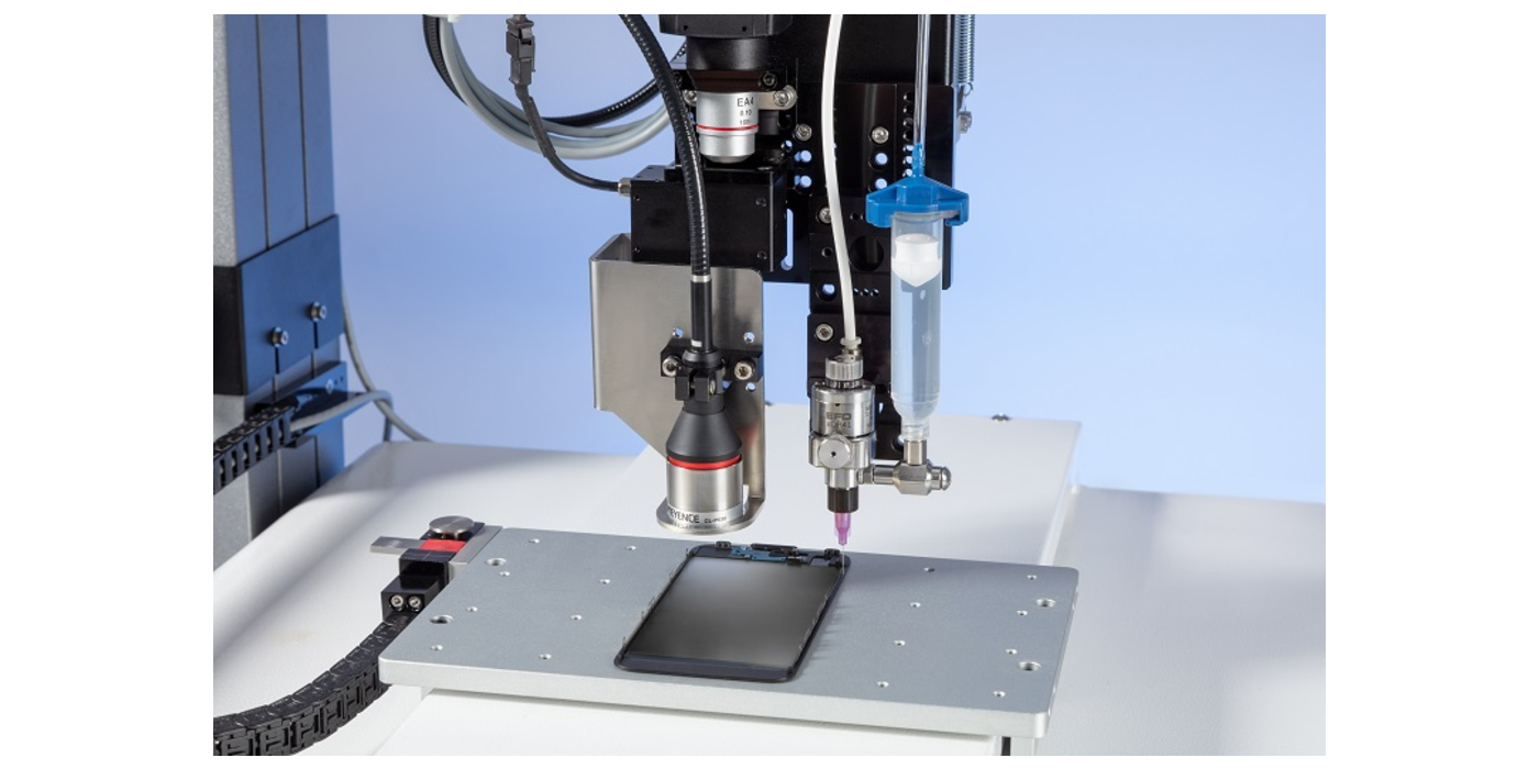 Una nueva inspección óptica automatizada de Nordson EFD verifica la ubicación y precisión del depósito de fluidos