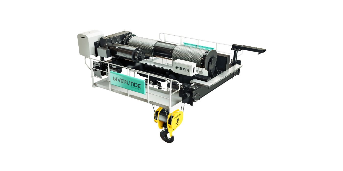 VERLINDE adds a new range of PDW open winches for heavy applications to its catalogue