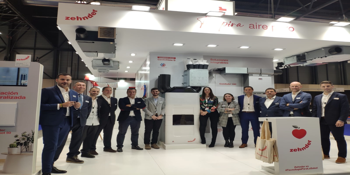 Zehnder Group Ibérica presenta a nivel mundial ComfoClime Q, el sistema de climatización interior integral