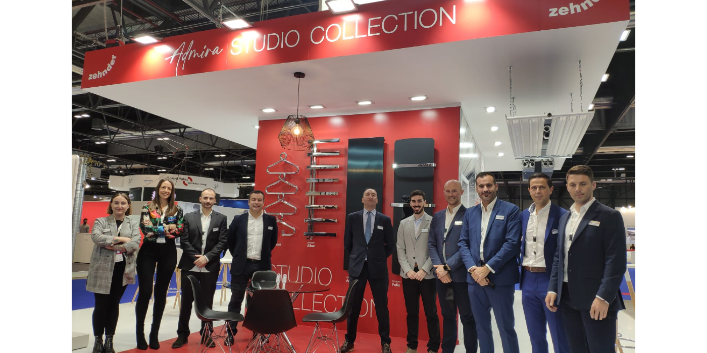 Zehnder Group Ibérica lanza su nueva línea de radiadores de diseño Zehnder Studio Collection