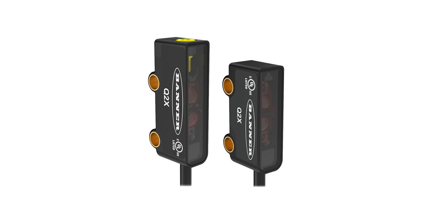 Serie Q2X: Nuevos sensores súper compactos de Banner Engineering