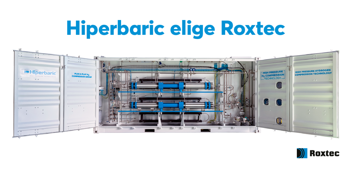 Hiperbaric confía en los sellos Roxtec para proteger sus Compresores de Hidrógeno