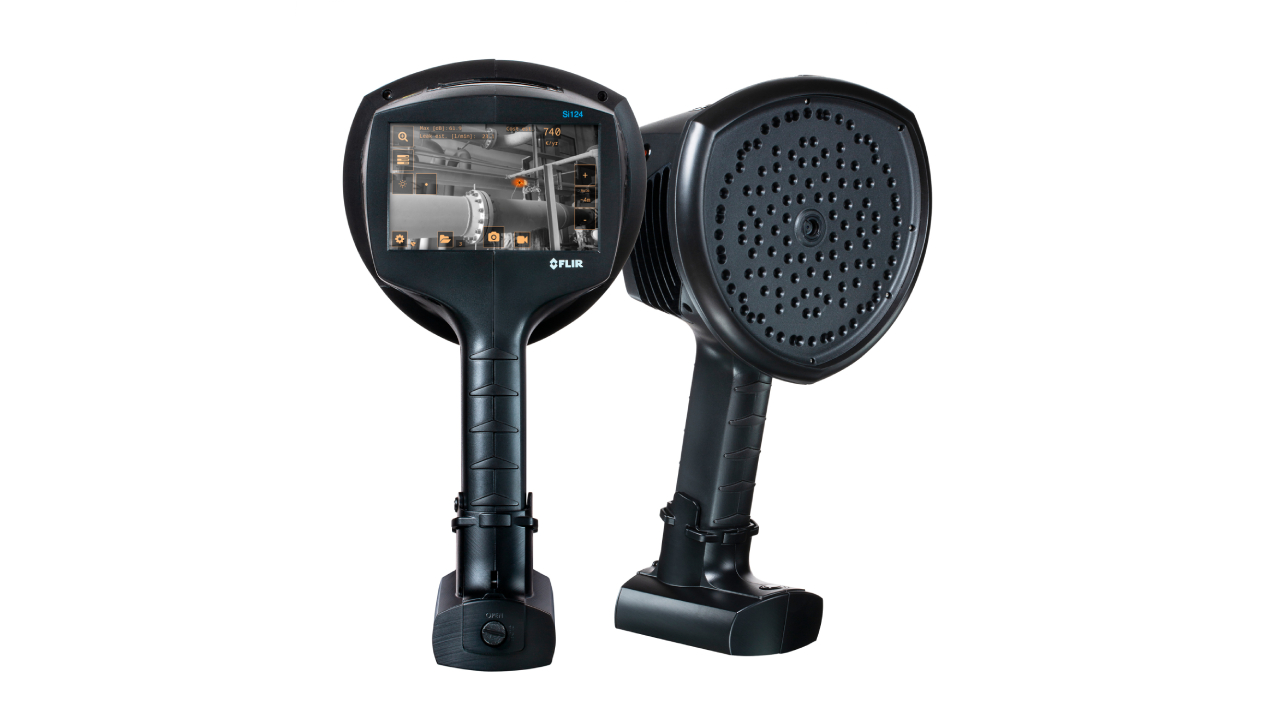 Teledyne FLIR Unveils Si124-LD Plus Acoustic Imaging Camera for Compressed Air Leak Detection with Improved Sensitivity, Auto Filtering, and Auto Distancing