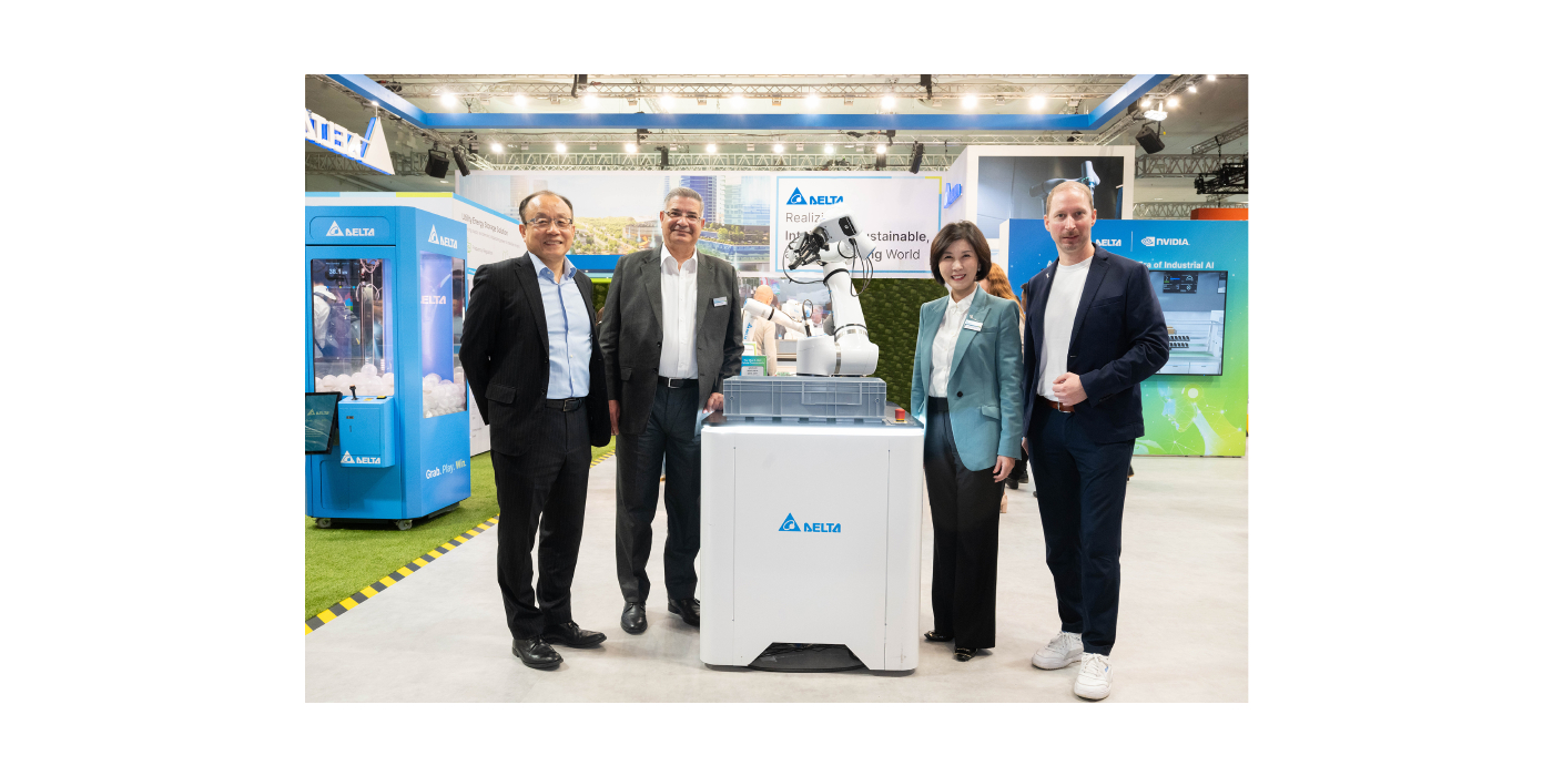 Delta demuestra en Hannover Messe 2025 cómo sus soluciones habilitadas con IA fomentan industrias inteligentes y la transición energética sostenible