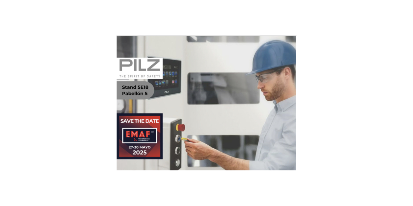 Pilz exhibe sus soluciones para la gestión de accesos y seguridad para sistemas AGV en EMAF 2025
