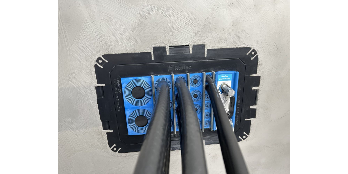 Roxtec lanza el nuevo sello Knock-Out Frame (KOF): presellado, sellado y protección contra fuego en una sola solución