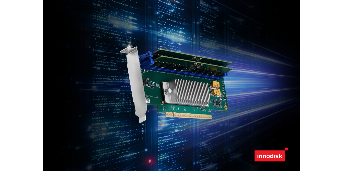 Innodisk presenta una tarjeta de expansión CXL que amplía la memoria para IA de edge