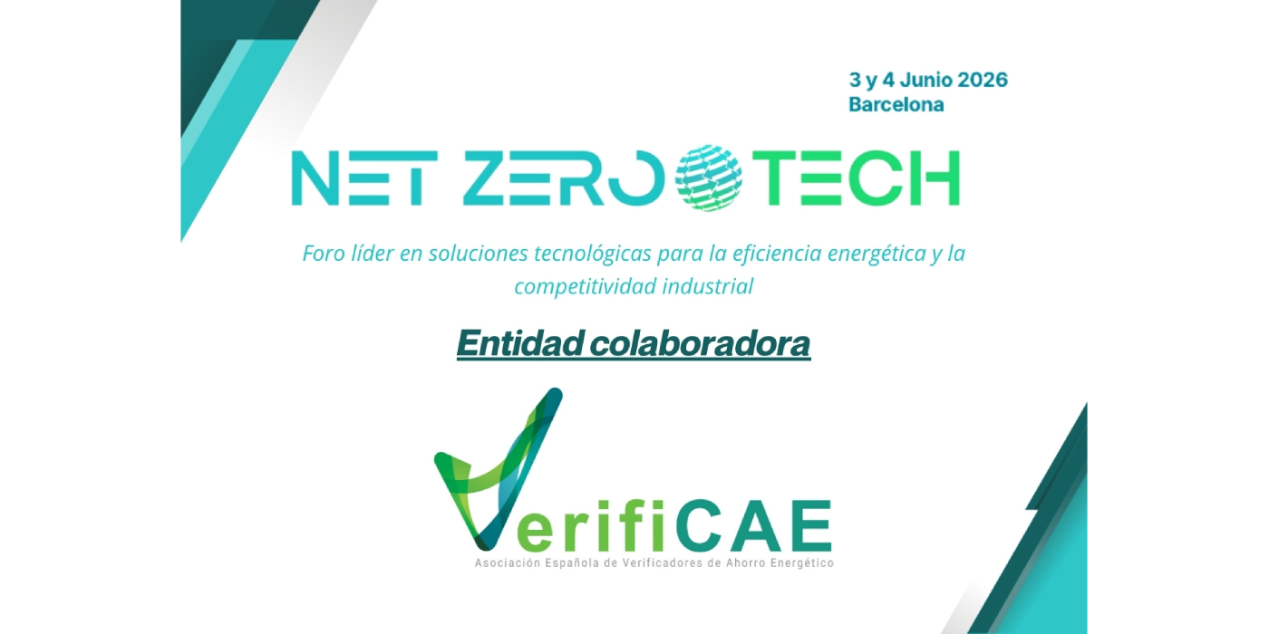VerifiCAE se incorpora como entidad colaboradora a Net Zero Tech 2026