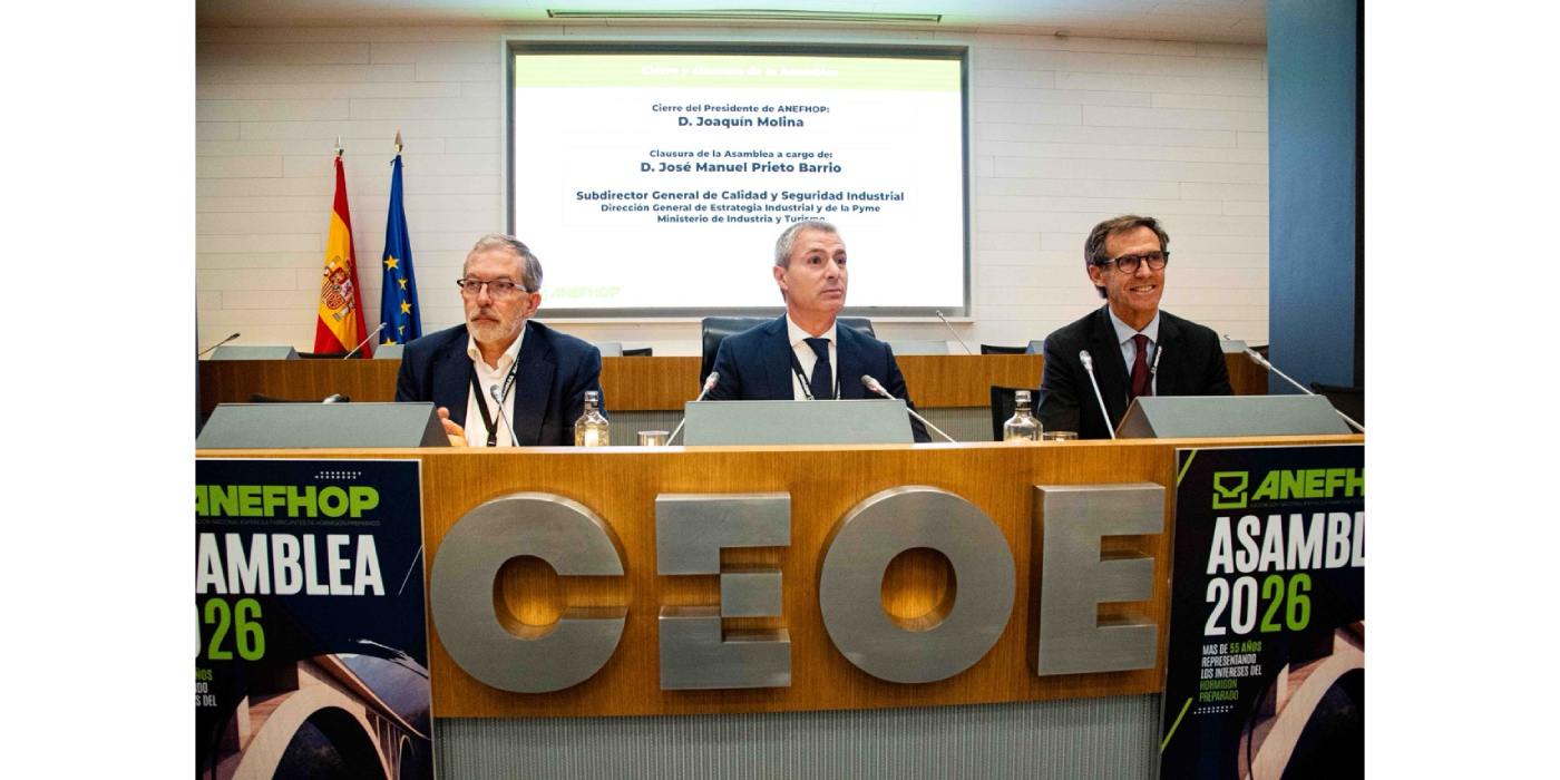ANEFHOP presenta el primer Plan Estratégico del hormigón para la transformación del sector en el horizonte 2030